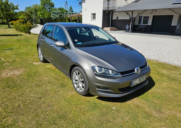 Volkswagen Golf cena 42400 przebieg: 136000, rok produkcji 2013 z Łódź małe 92